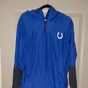Men's Indiana Colts Nike Royal/Charcoal Windbreaker